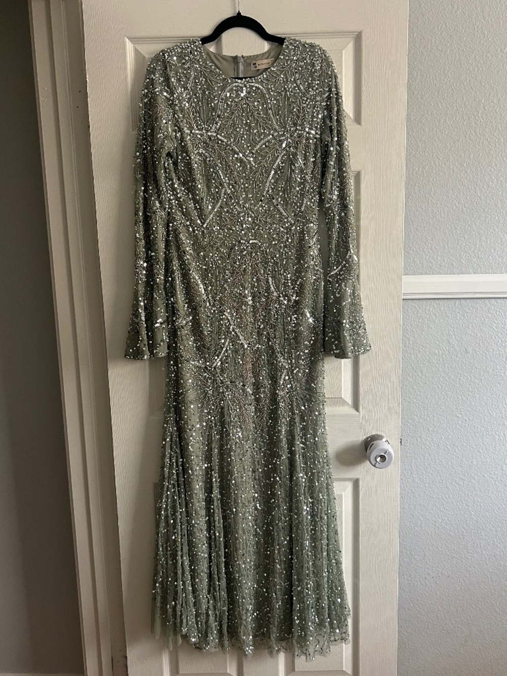 Maryisa Sage Green Gown
